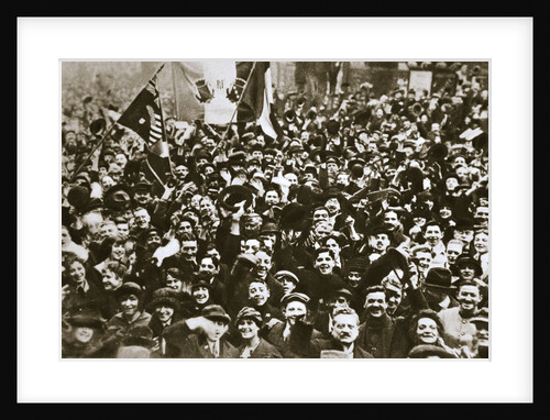 Celebrating the end of the First World War by Anonymous