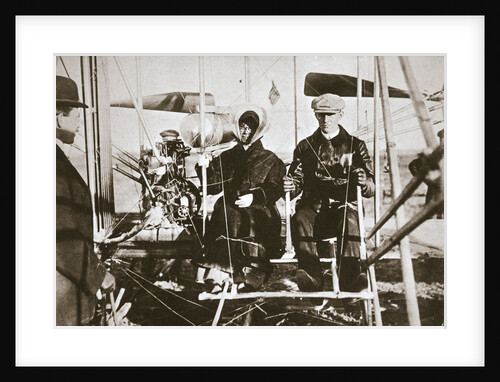 Wilbur Wright and his sister, Katherine by Anonymous