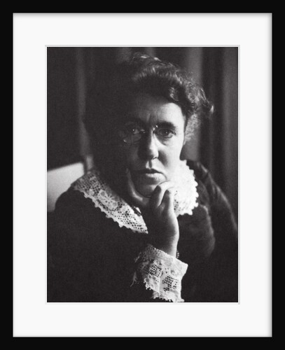 Emma Goldman, Russian-born American anarchist and agitator by Anonymous