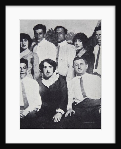 Members of the Lenox Avenue Gang at Coney Island by Anonymous