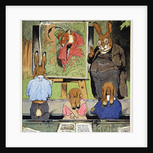 Learning about foxes by Fritz Kock-Gotha