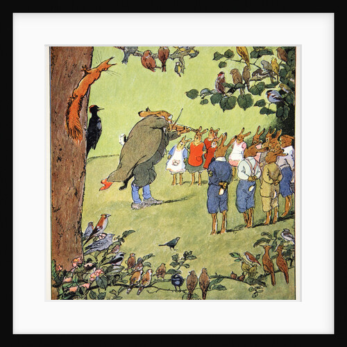 Singing lesson by Fritz Kock-Gotha