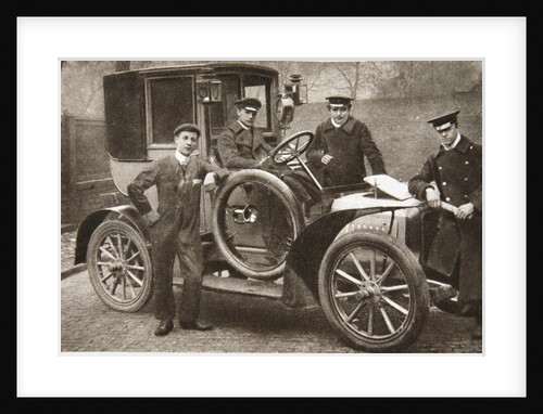 First taxi-cab in Liverpool by J.P. Wood