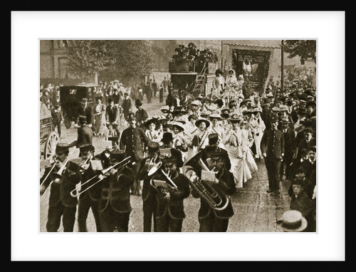 Suffragette 'martyrs' released from prison by Central News