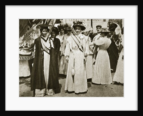 Emmeline Pethick-Lawrence and Emmeline Pankhurst by Central News
