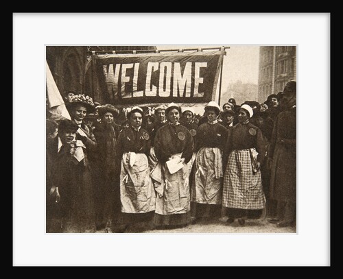 The welcome to the victims of masculine tyranny by Central News