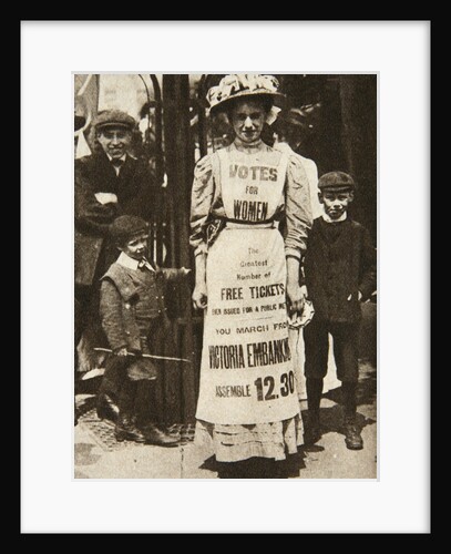 The suffragette housemaid by Central News
