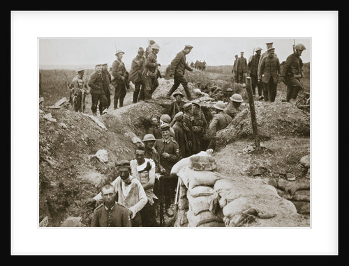 German prisoners brought in from Contalmaison by Anonymous