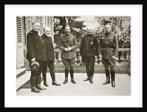 King George V in France by Anonymous
