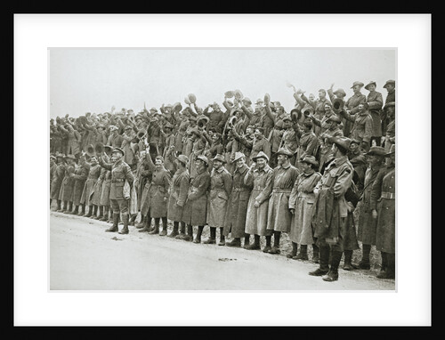 Australians cheer King George V by Anonymous