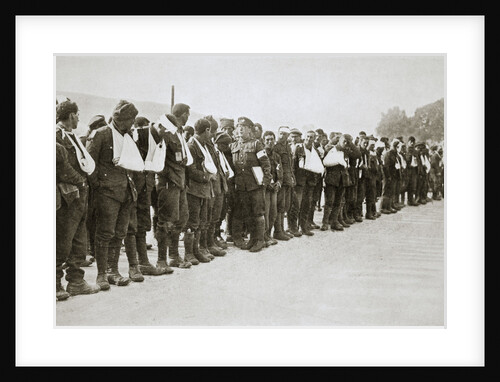 A parade of the walking wounded by Anonymous