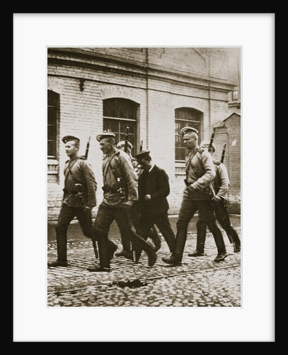 A patrol hunting down suspects following the revolt at Vyborg by Anonymous
