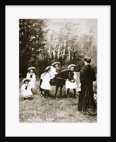 The Russian Imperial family by Anonymous