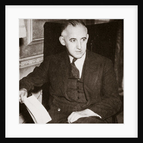 Professor Raymond Moley by Anonymous