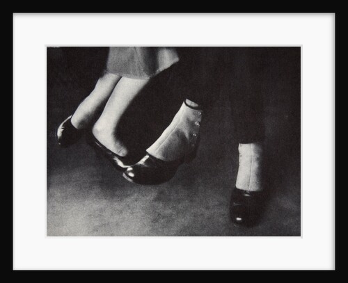 Feet of passengers on the New York subway by Anonymous