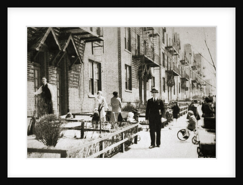 A street in the Borough of Queens by Anonymous