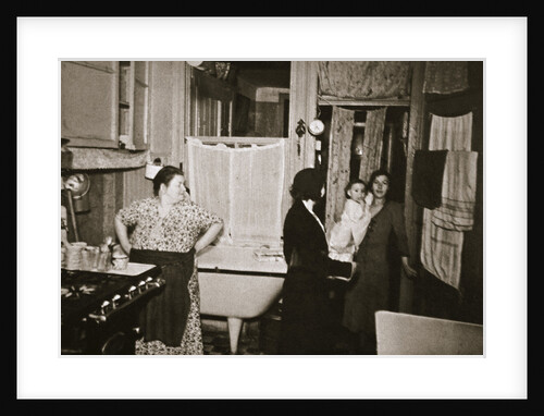Residents of a tenement, Henry Street, Lower East Side, Manhattan by Anonymous