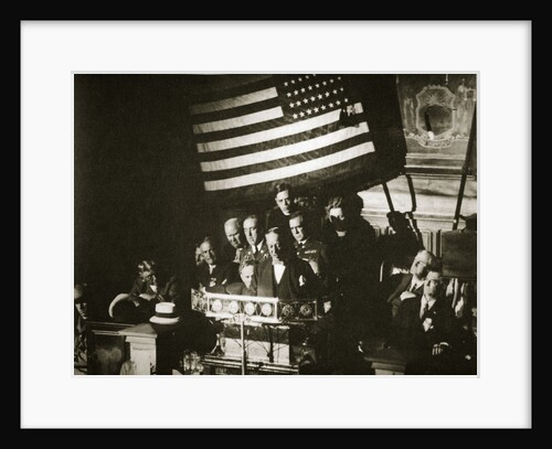 New York Governor Al Smith accepting the Democratic nomination for the Presidency by Anonymous