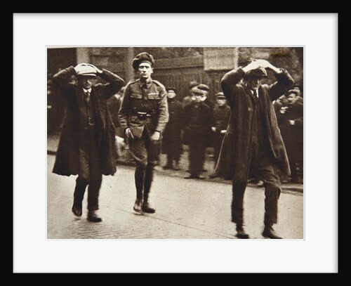 Two Sinn Fein members arrested by British troops by Anonymous