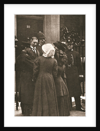 The 'Human Letters' dispatched by Jessie Kenney to Mr Asquith at 10 Downing Street by Anonymous