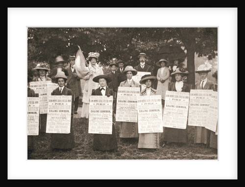 The suffragettes of Ealing by Anonymous