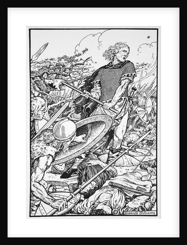 Alfred the Great at the Battle of Ashdown by Morris Meredith Williams