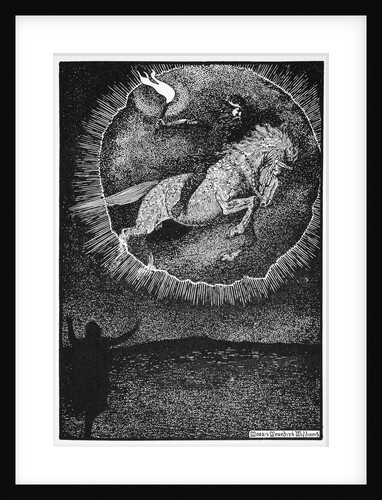 The Vision of the Man on the Grey horse by Morris Meredith Williams