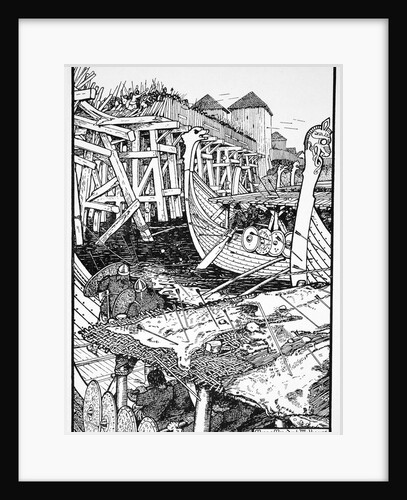 The Battle of London Bridge by Morris Meredith Williams