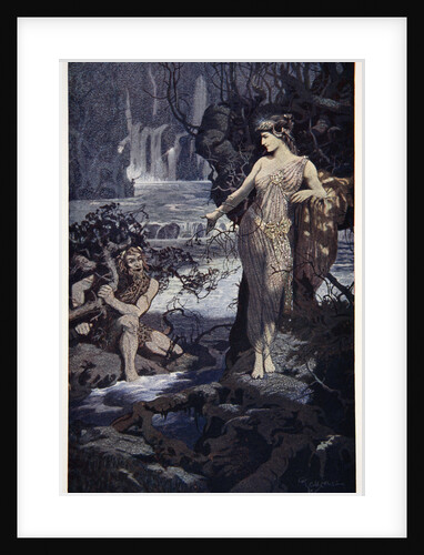 The Temptation of Ea-Bani by Ernest Wellcousins