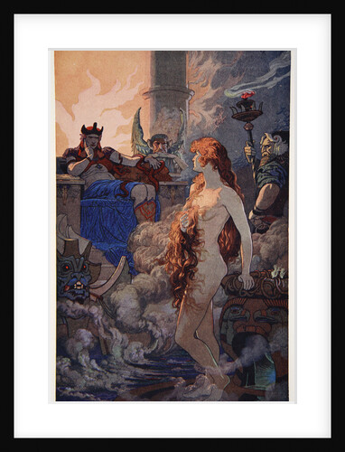 Ishtar in Hades by Ernest Wellcousins