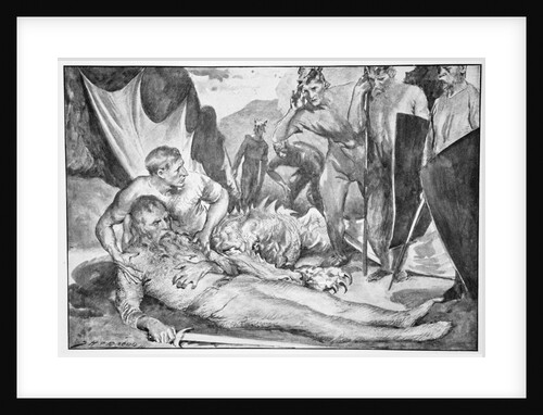 The Death of Beowulf by John Henry Frederick Bacon