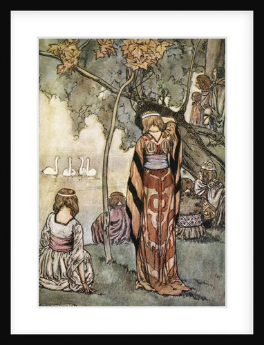 They made an encampment and the swans sang to them by Stephen Reid