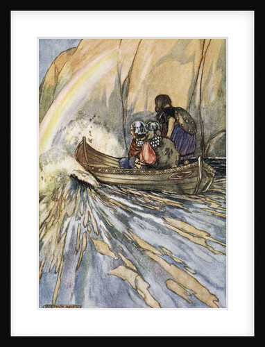Bear us swiftly, Boat of Mananan, to the Garden of Hesperides by Stephen Reid