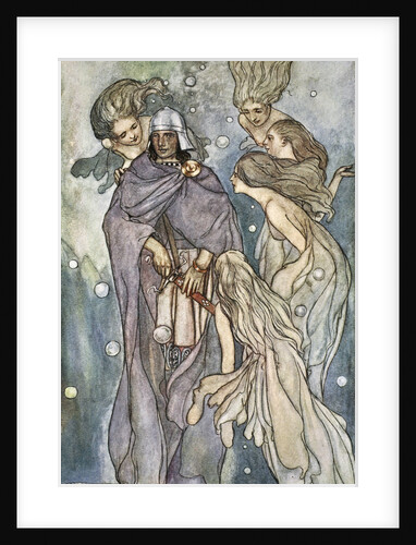 There dwelt the red-haired ocean-nymphs by Stephen Reid