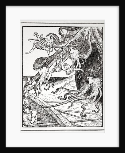 The Adventure with Scylla by Henry Justice Ford