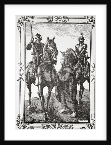 They met with an Old Man by Dora Curtis