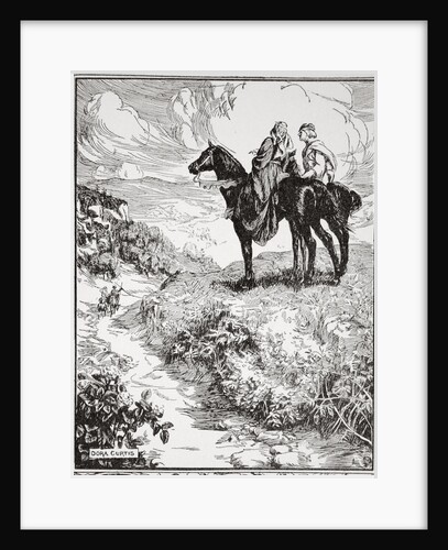 As they waiting on the little woodland knoll by Dora Curtis