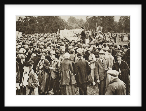 Anti-war meeting at Speakers' Corner by Anonymous