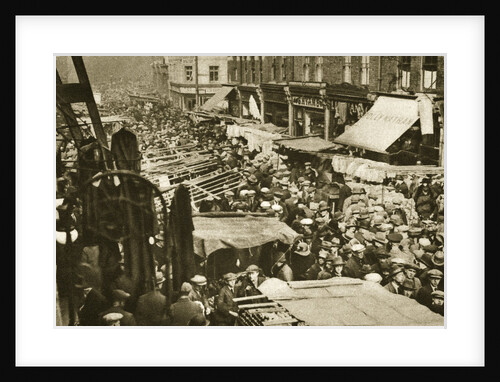 Petticoat Lane Market on Middlesex Street by Anonymous