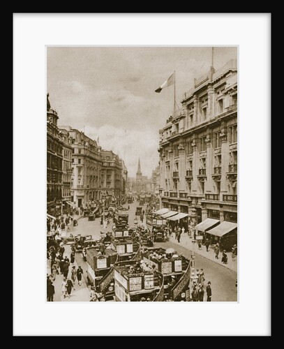 Upper part of Regent's Street by Anonymous