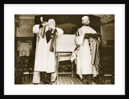 Two officials of an East End synagogue by Anonymous