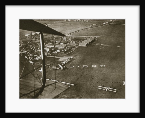 Aerial view of London Airport by Anonymous