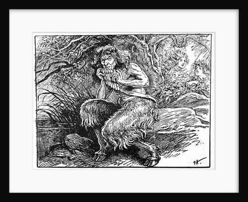 Pan, from 'The Book of Myths' by Amy Cruse by Anonymous