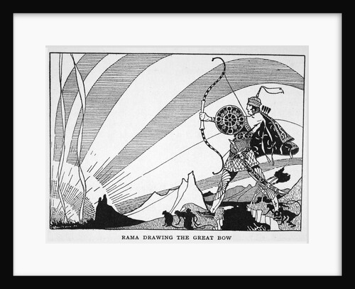 Rama Drawing the Great Bow by Anonymous