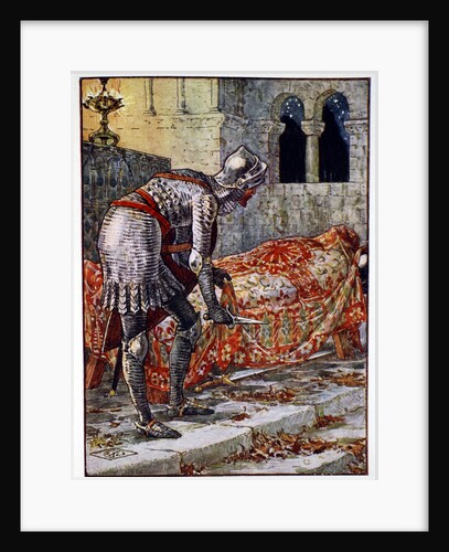 Sir Lancelot in the Chapel Perilous by Anonymous
