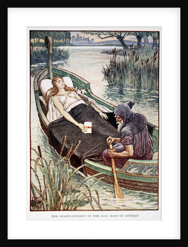 The Death Journey of the Lily Maid of Astolat by Anonymous