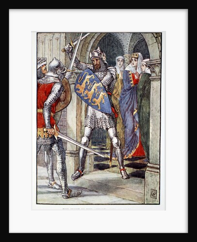 The Fight in the Queen's Ante-Chamber by Anonymous