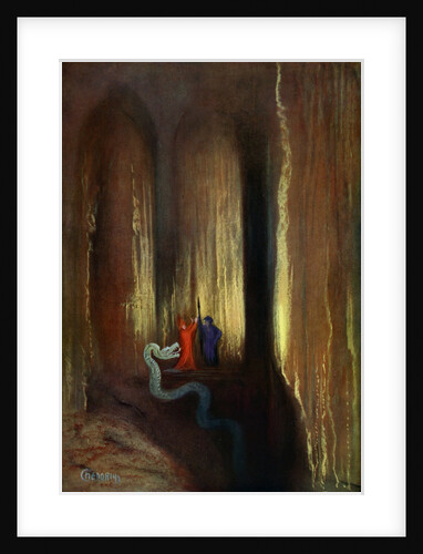 Dark Cavern by Anonymous