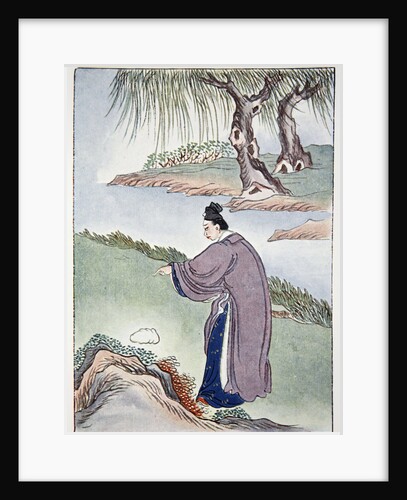 Chia Tzu-Lung finds the stone belonging to Mr Chen the alchemist by Anonymous