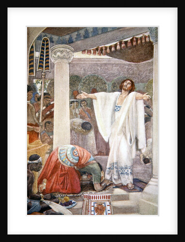 Daniel interprets the dream of Nebuchadnezzar by Evelyn Paul
